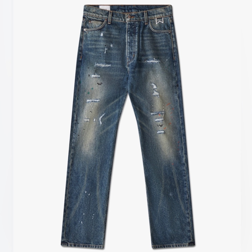 NWT  RHUDE Classic Fit Jeans  36